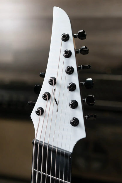 Legator N9F 9-String Electric Guitar - White with Gig Bag