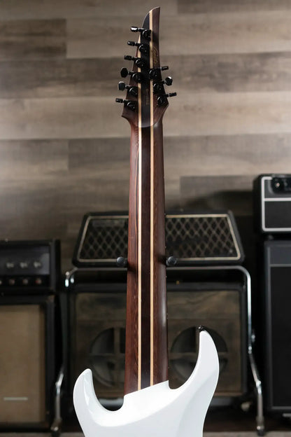 Legator N9F 9-String Electric Guitar - White with Gig Bag