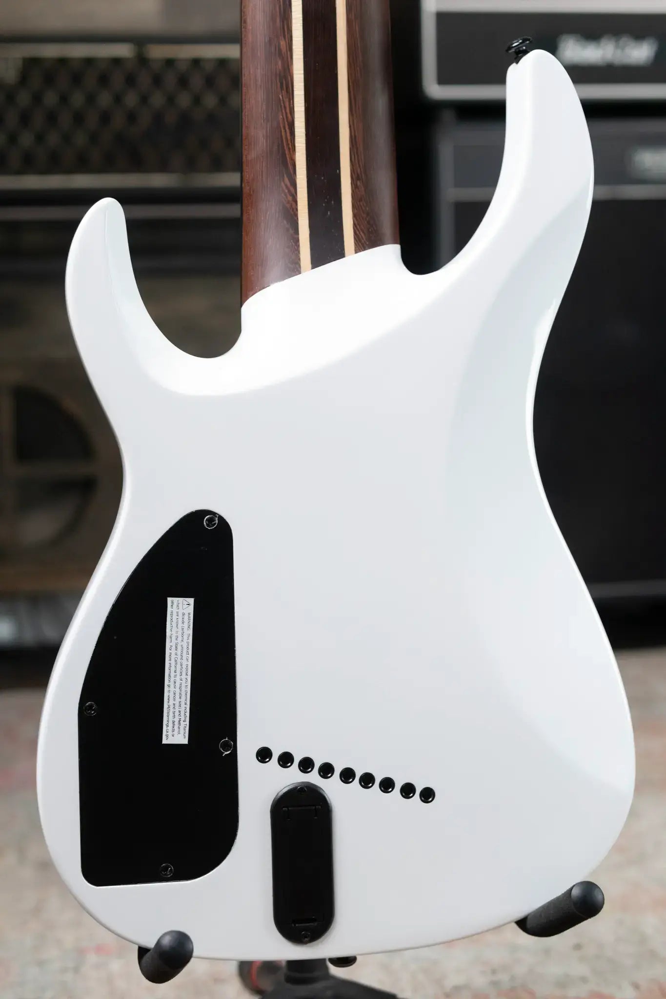 Legator N9F 9-String Electric Guitar - White with Gig Bag