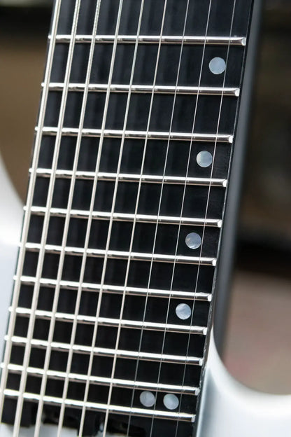 Legator N9F 9-String Electric Guitar - White with Gig Bag