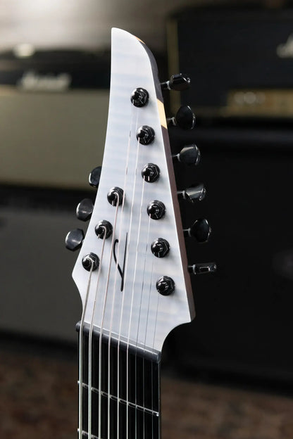Legator N9F-WHT 9-String Multi-Scale Electric Guitar - White FM with Gig Bag - Used