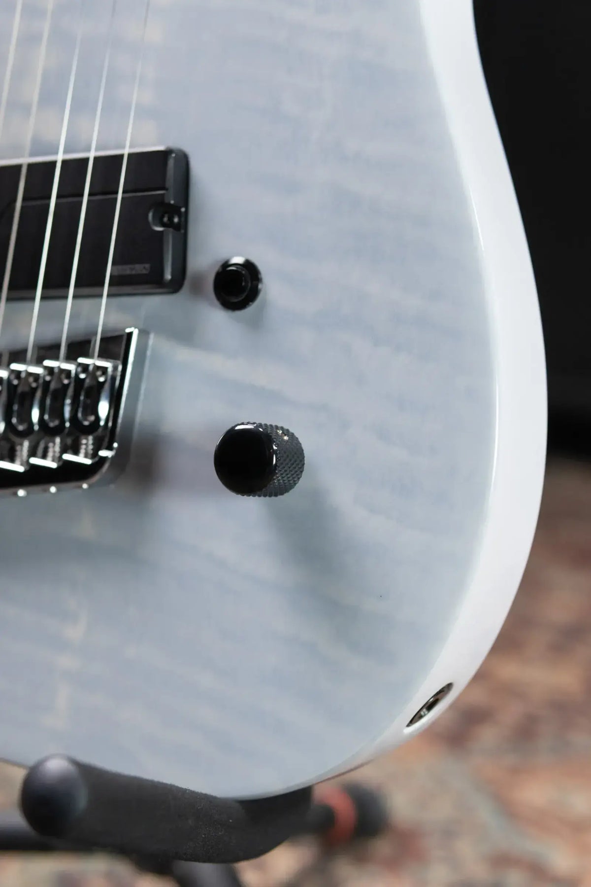 Legator N9F-WHT 9-String Multi-Scale Electric Guitar - White FM with Gig Bag - Used