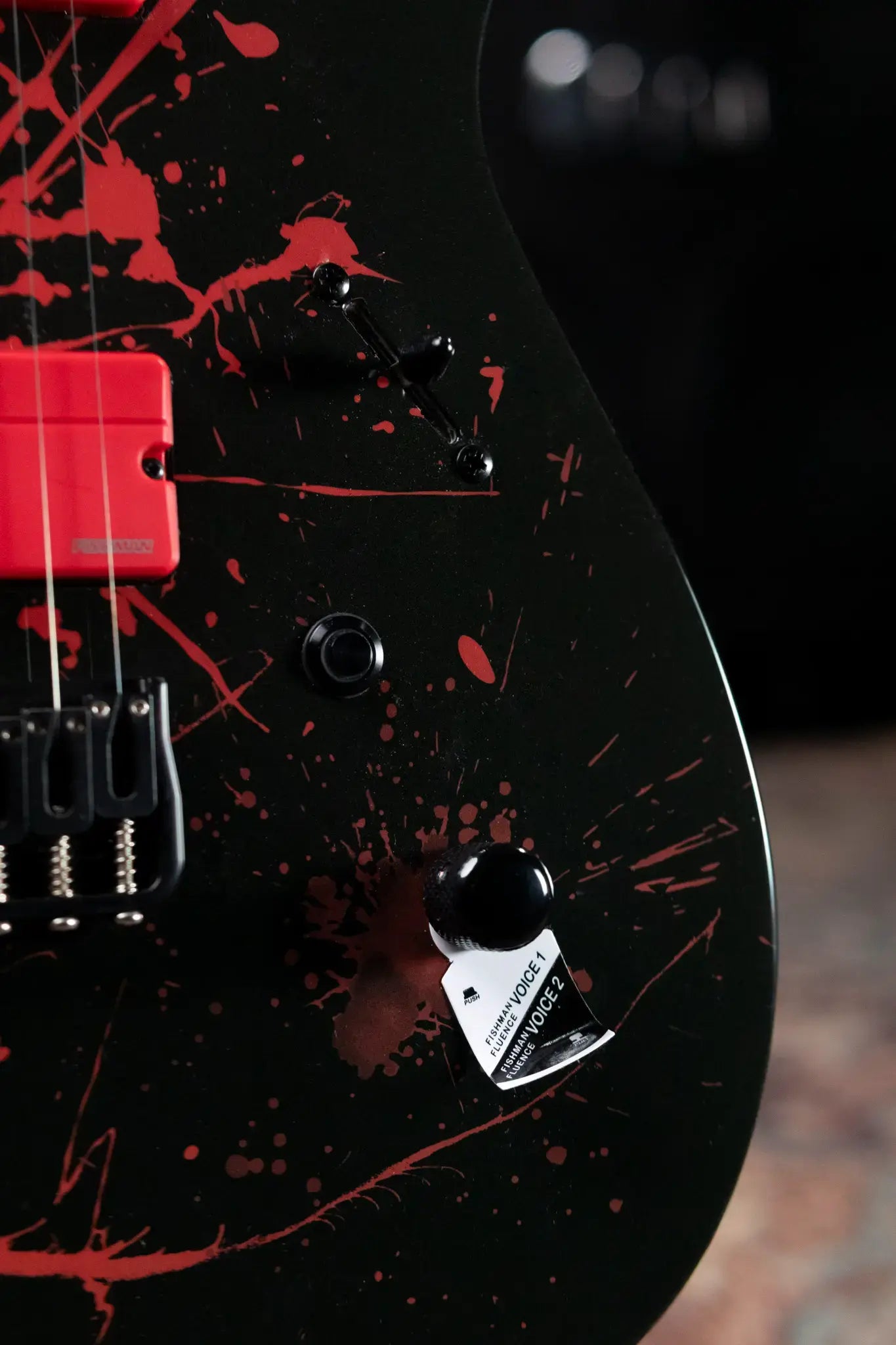 Legator Ninja N7 Slaughter 7-String Electric Guitar - Black with Gig Bag