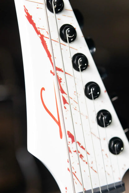 Legator Ninja N7 Slaughter 7-String Electric Guitar - Bonebreaker White with Gig Bag