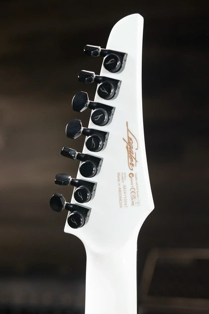 Legator Ninja N7 Slaughter 7-String Electric Guitar - Bonebreaker White with Gig Bag