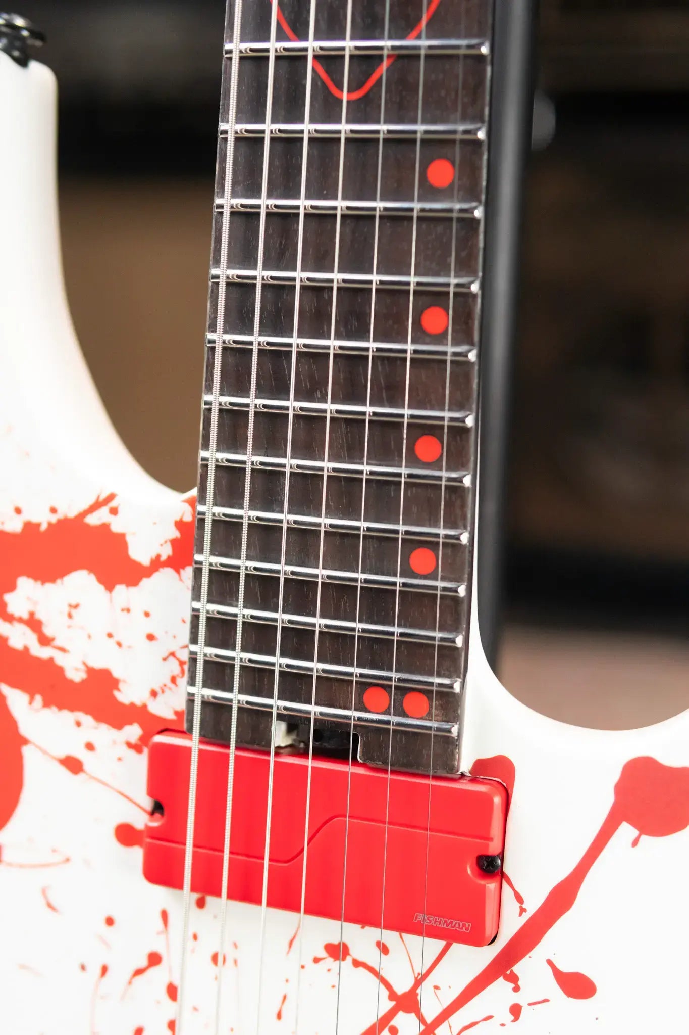 Legator Ninja N7 Slaughter 7-String Electric Guitar - Bonebreaker White with Gig Bag