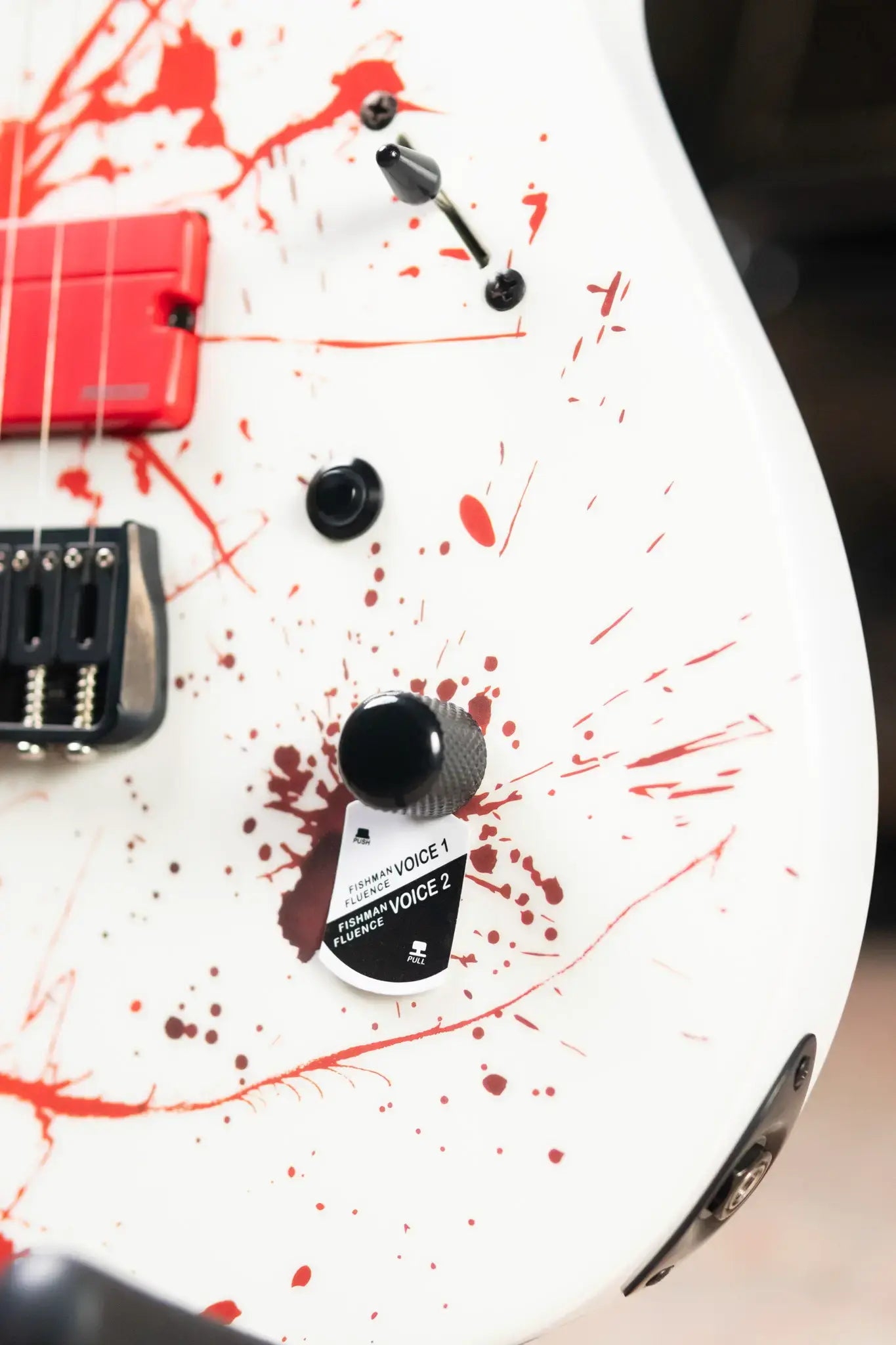 Legator Ninja N7 Slaughter 7-String Electric Guitar - Bonebreaker White with Gig Bag