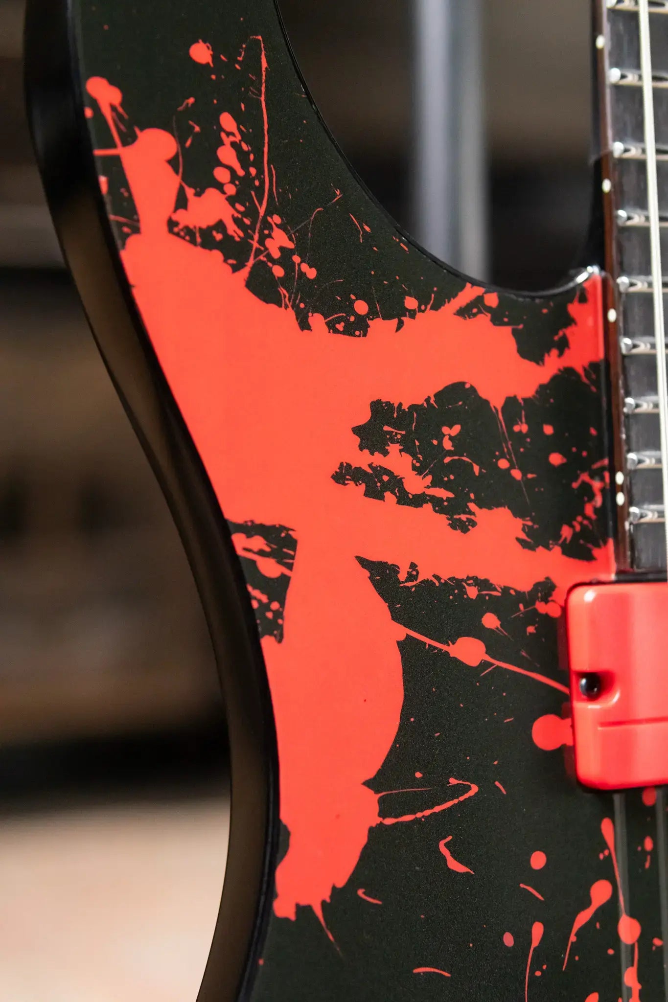 Legator Ninja N7 Slaughter 7-String Electric Guitar - Demolisher Black with Gig Bag