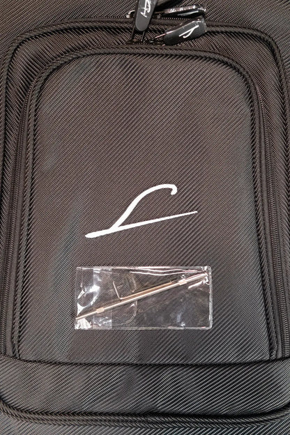 Legator Ninja N7 Slaughter 7-String Electric Guitar - Demolisher Black with Gig Bag