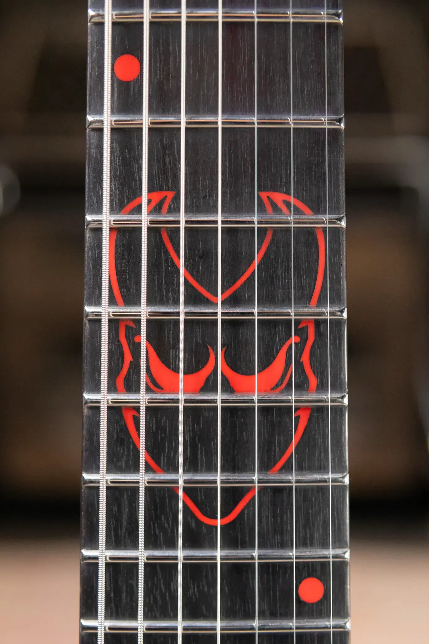 Legator Ninja N7 Slaughter 7-String Electric Guitar - Demolisher Black with Gig Bag