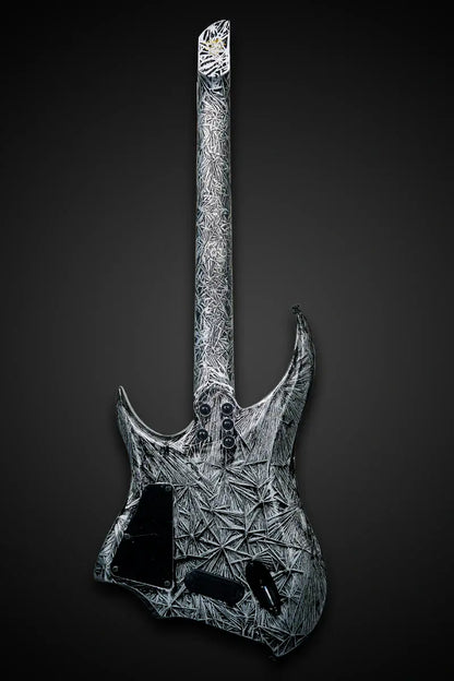 Legator R6F Revenant Bolt-On Multi-scale Electric Guitar - Gloss Black Ice