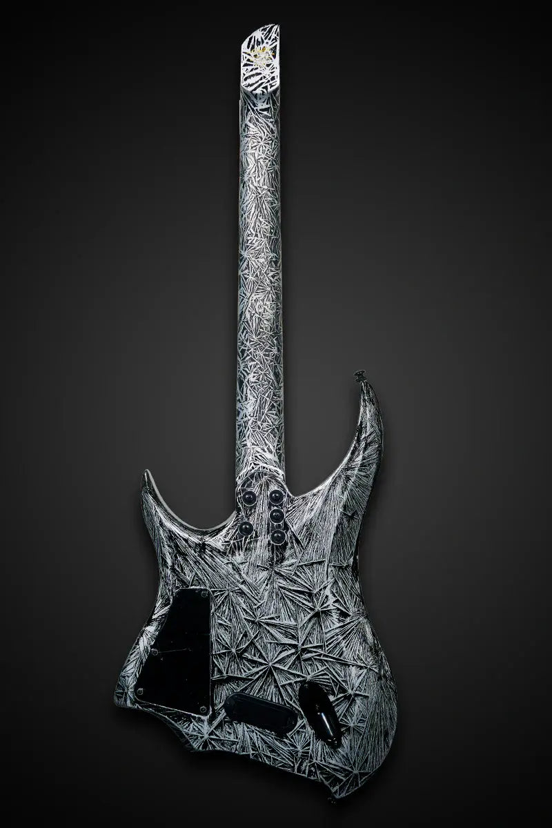 Legator R6F Revenant Bolt-On Multi-scale Electric Guitar - Gloss Black Ice