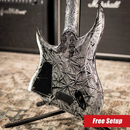 Legator R6F Revenant Bolt-On Multi-scale Electric Guitar - Gloss Black Ice