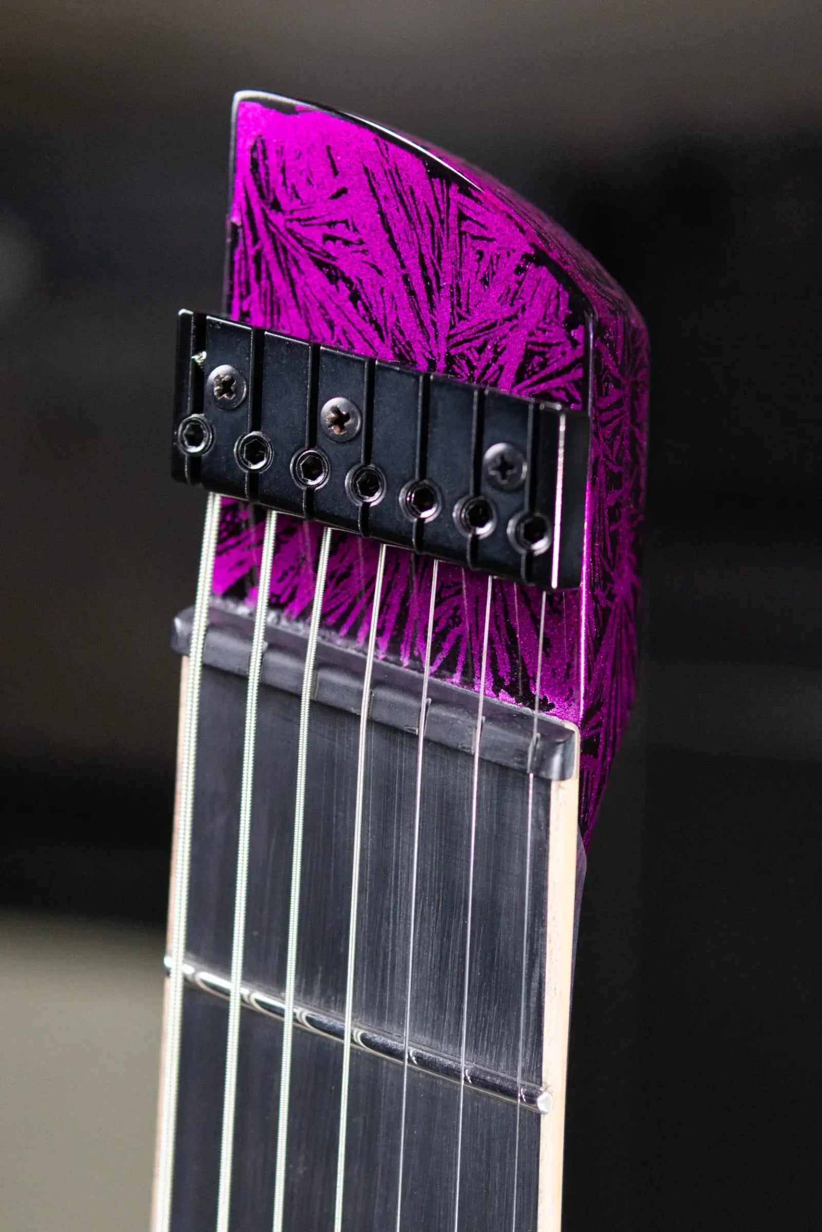 Legator R7F Revenant Bolt-On 7-String Multi-Scale Electric Guitar - Gloss Purple Rain