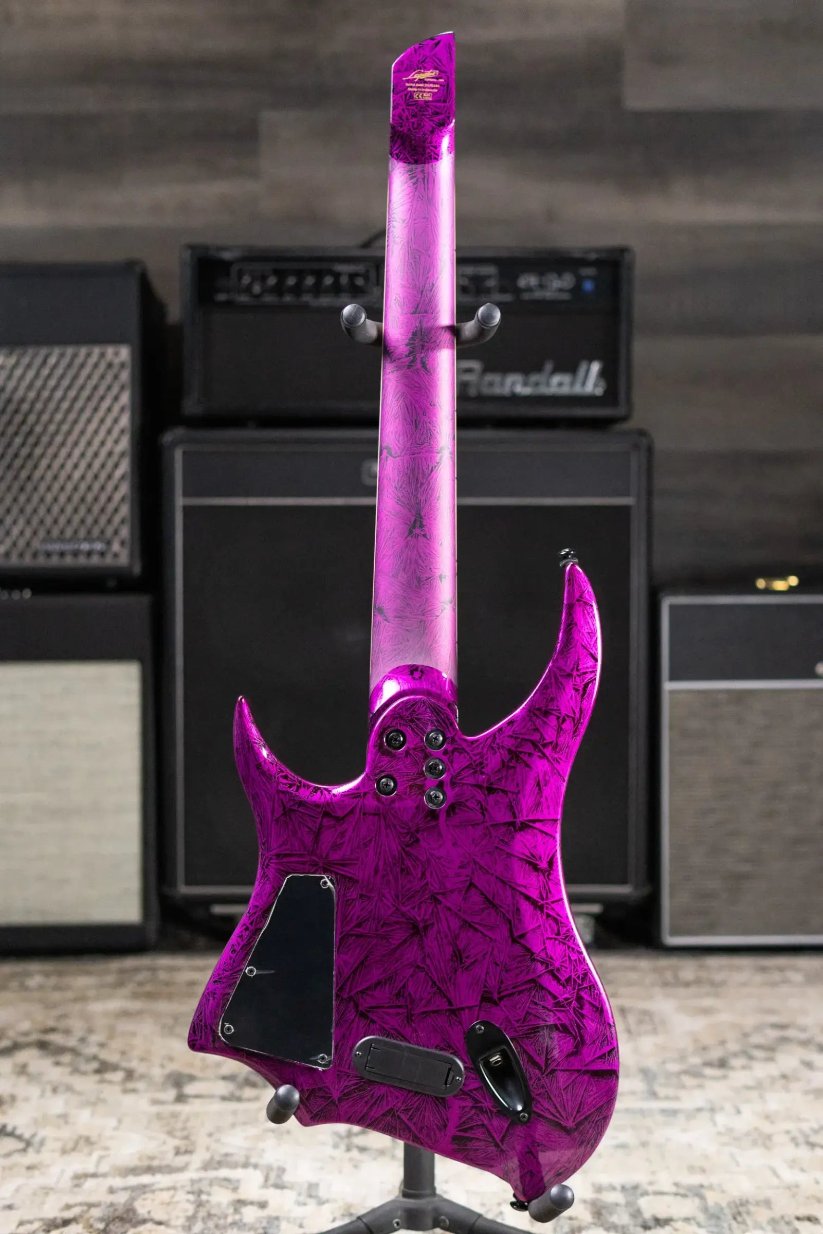 Legator R7F Revenant Bolt-On 7-String Multi-Scale Electric Guitar - Gloss Purple Rain
