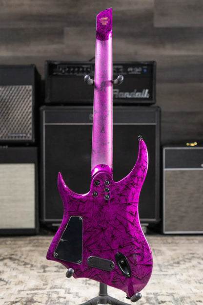 Legator R7F Revenant Bolt-On 7-String Multi-Scale Electric Guitar - Gloss Purple Rain