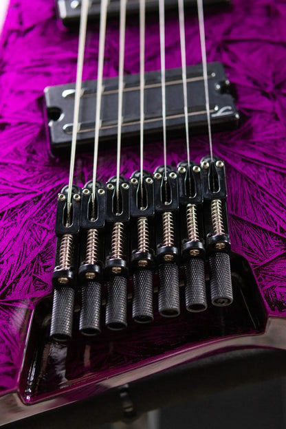 Legator R7F Revenant Bolt-On 7-String Multi-Scale Electric Guitar - Gloss Purple Rain