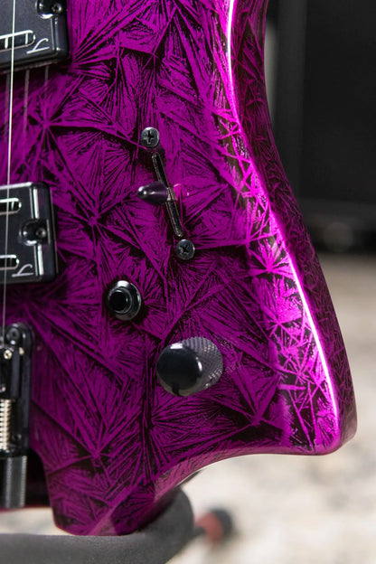 Legator R7F Revenant Bolt-On 7-String Multi-Scale Electric Guitar - Gloss Purple Rain