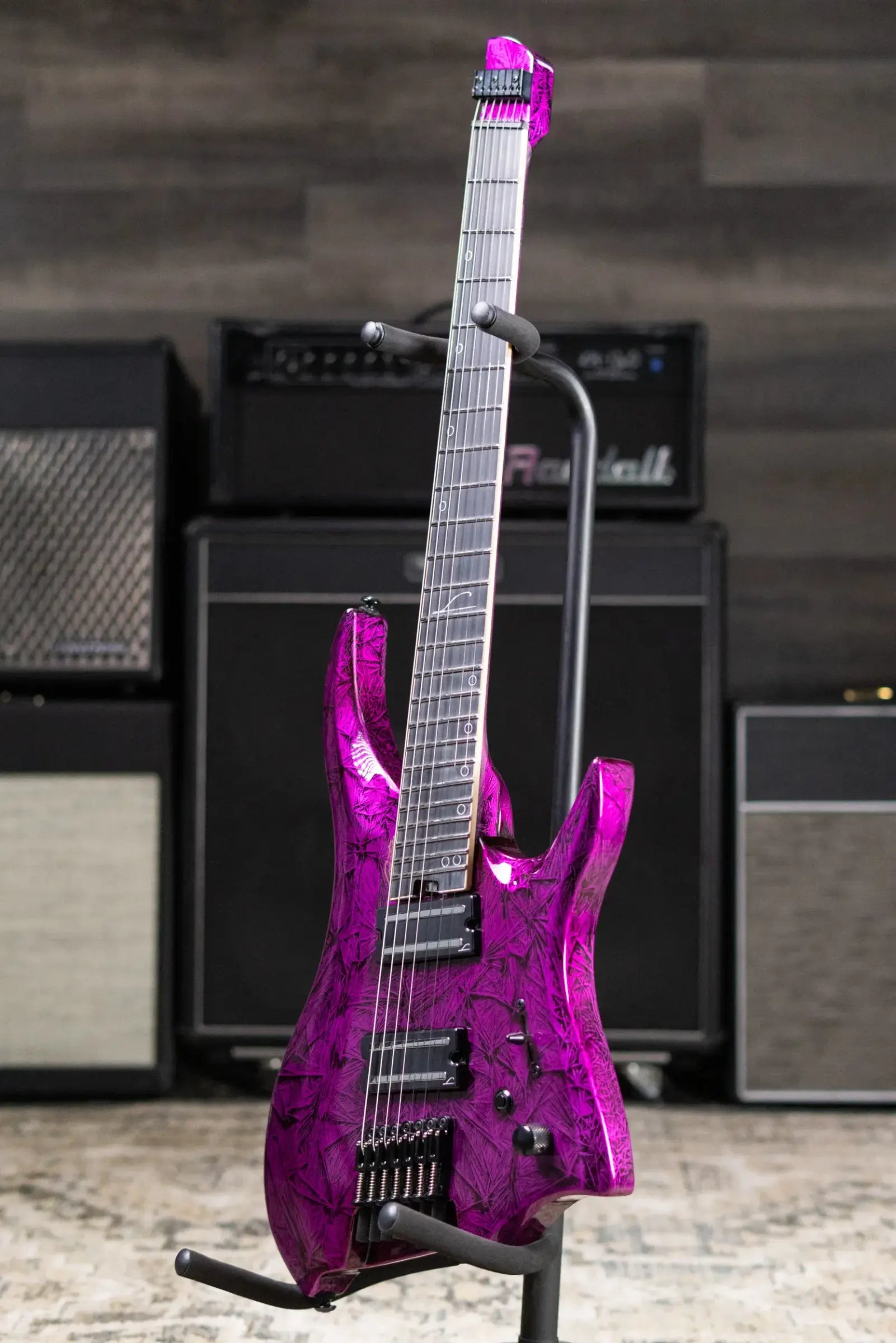 Legator R7F Revenant Bolt-On 7-String Multi-Scale Electric Guitar - Gloss Purple Rain
