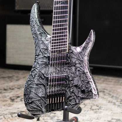 Legator R7F Revenant Bolt-On 7-String Multi-scale Electric Guitar - Gloss Black Ice