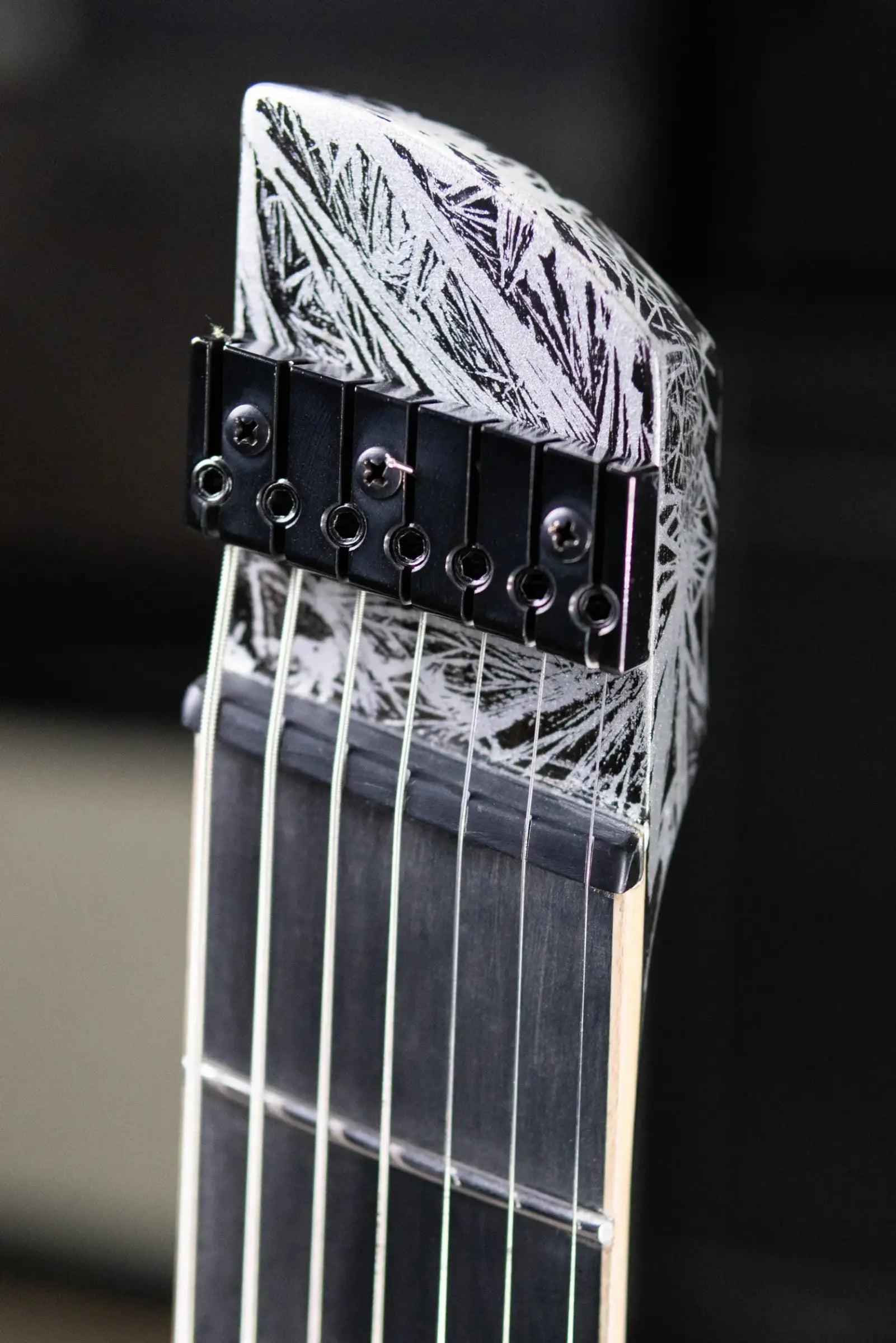 Legator R7F Revenant Bolt-On 7-String Multi-scale Electric Guitar - Gloss Black Ice