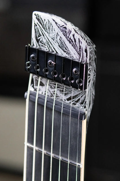 Legator R7F Revenant Bolt-On 7-String Multi-scale Electric Guitar - Gloss Black Ice