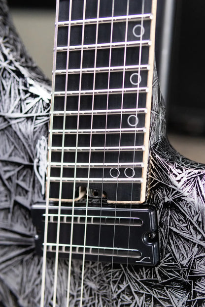 Legator R7F Revenant Bolt-On 7-String Multi-scale Electric Guitar - Gloss Black Ice