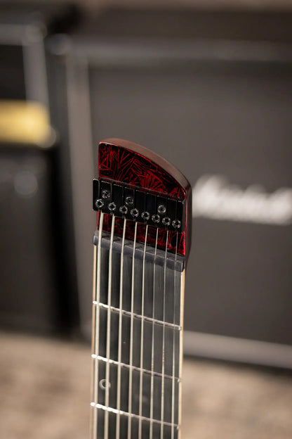 Legator R8F Revenant 8-String Multi-Scale Electric Guitar - Bloody Mary