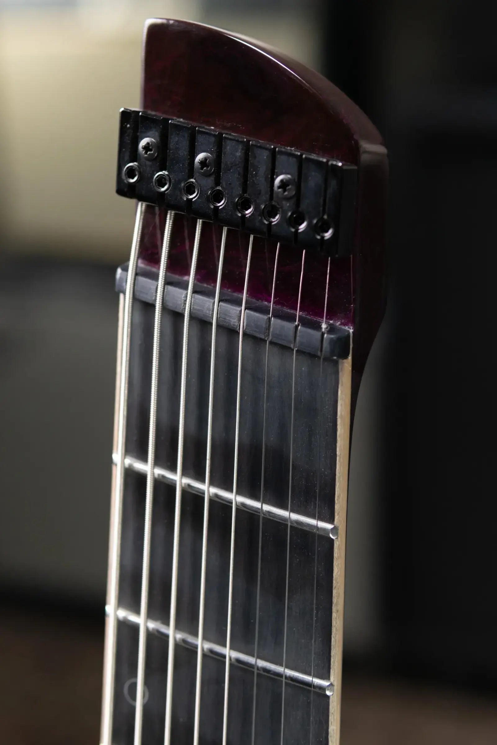 Legator R8F Revenant Bolt-On 8-String Multi-Scale Electric Guitar - Purple Rain with Padded Gig Bag