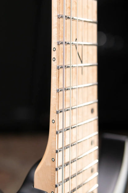 Legator SB-7 Sebastiside Signature 7-String Multi-Scale Headless Electric Guitar - Transparent Black with Gig Bag