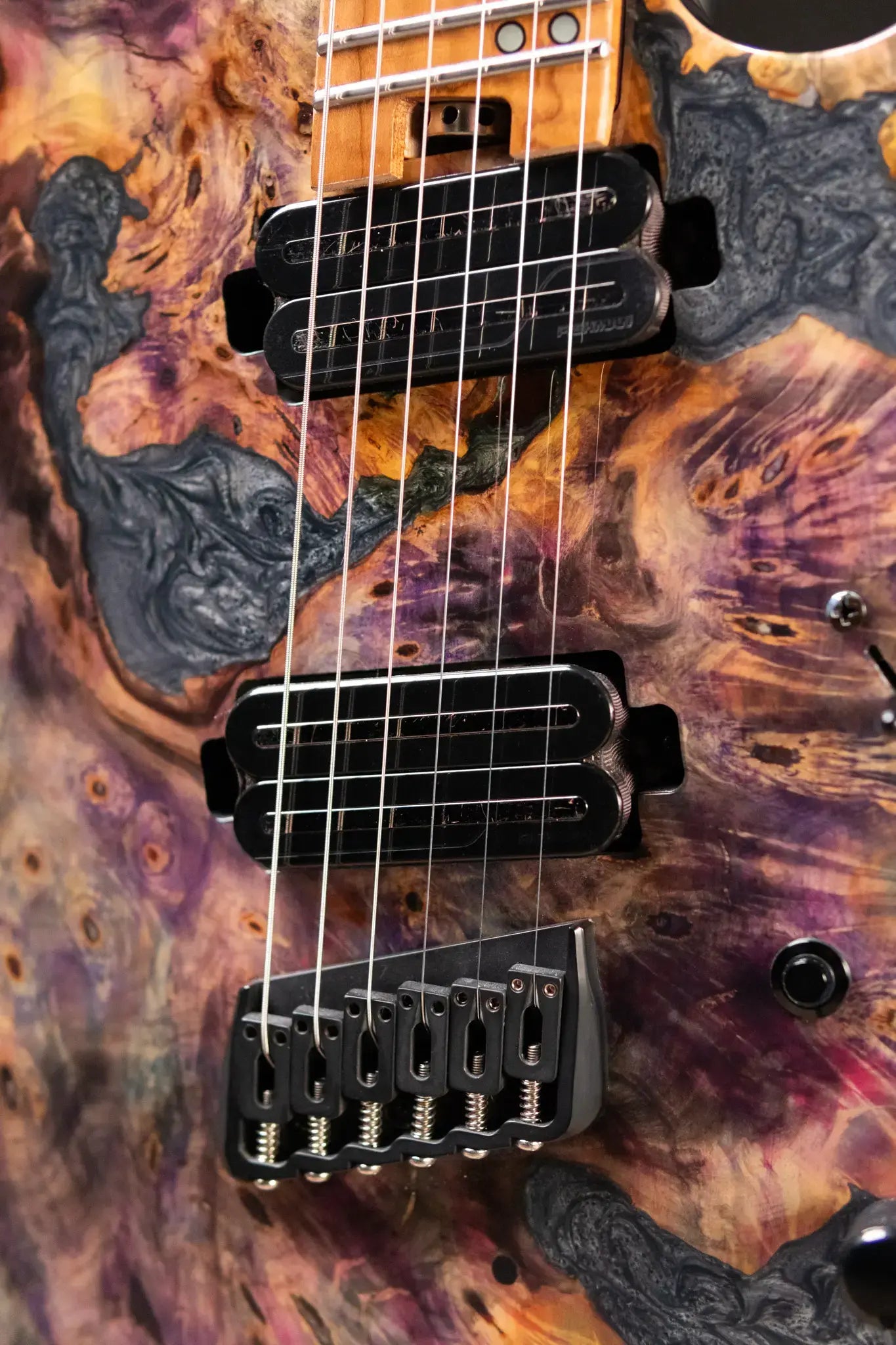 Legator X6F-CL Multi-Scale Electric Guitar - Coral with Gig Bag