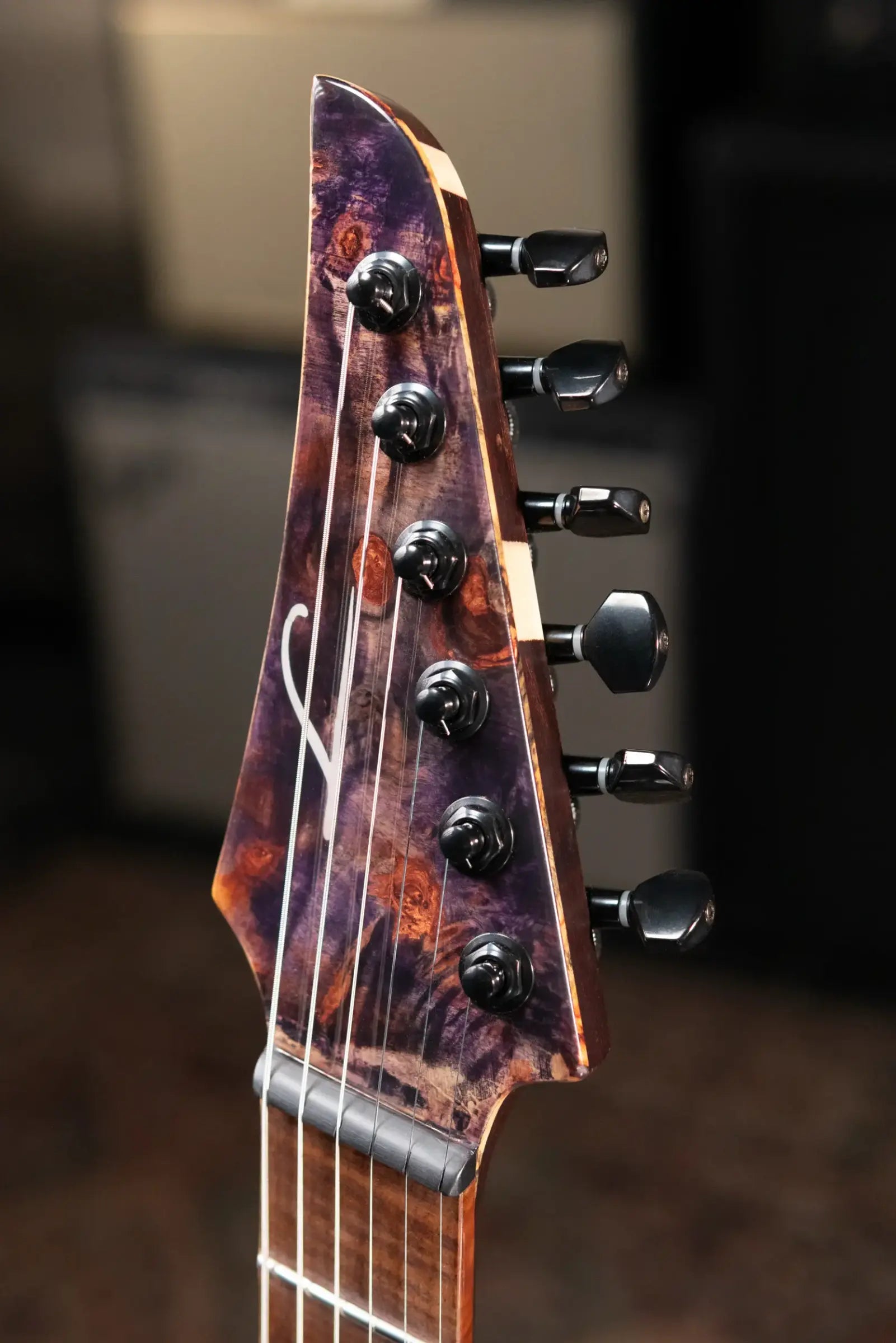 Legator X6F-MG Multi-Scale Electric Guitar - Magma with Gig Bag