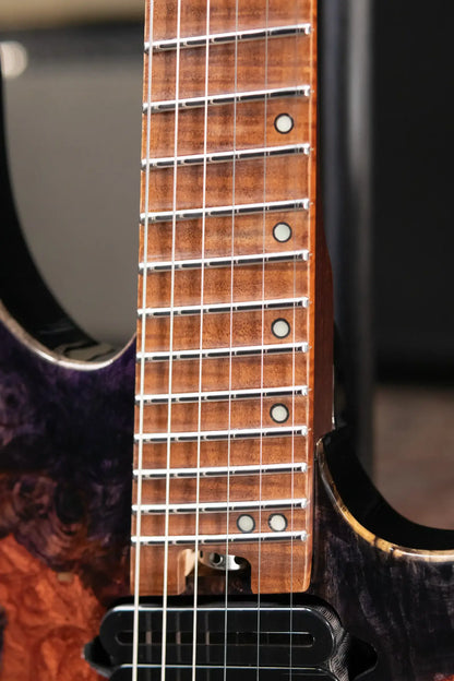 Legator X6F-MG Multi-Scale Electric Guitar - Magma with Gig Bag