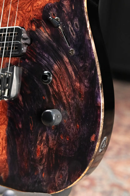 Legator X6F-MG Multi-Scale Electric Guitar - Magma with Gig Bag