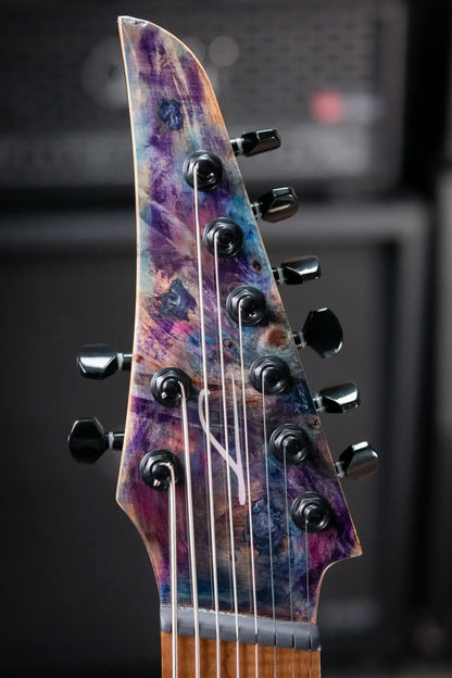 Legator X8F-CL 8-String Multi-Scale Electric Guitar - Coral with Gig Bag - B-Stock