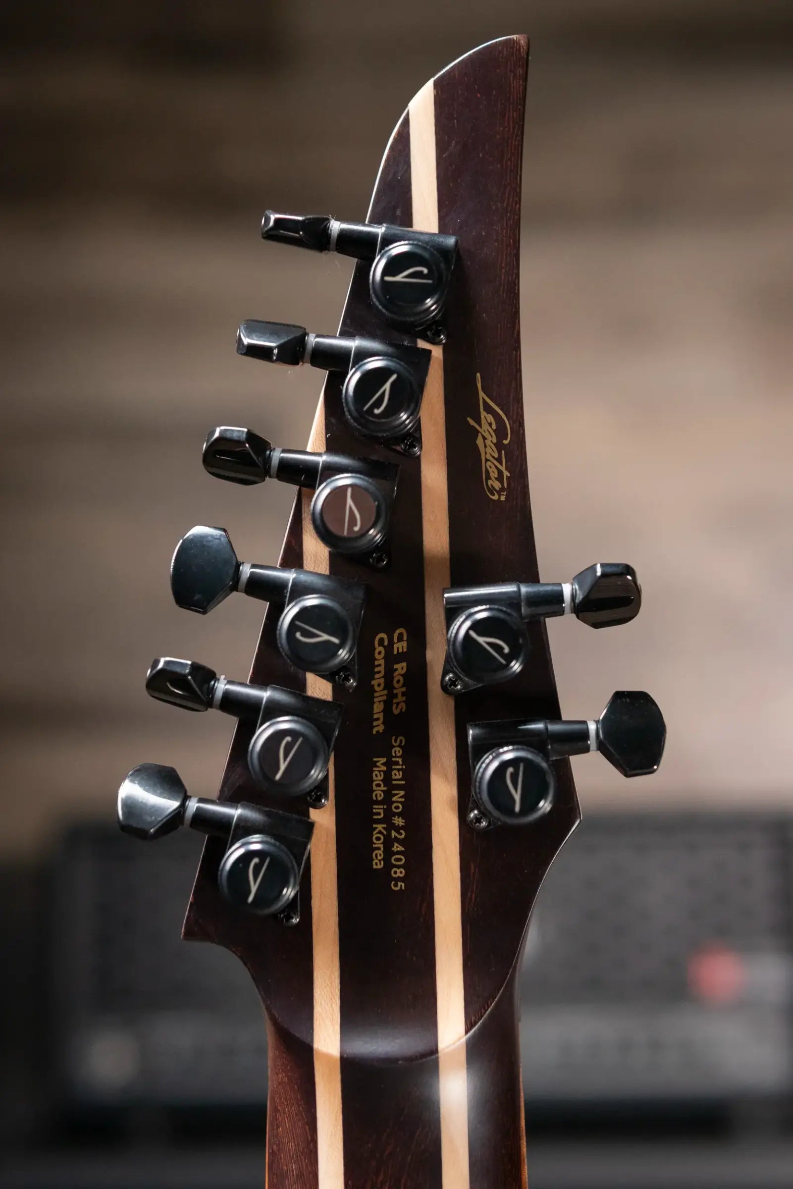 Legator X8F-CL 8-String Multi-Scale Electric Guitar - Coral with Gig Bag - B-Stock