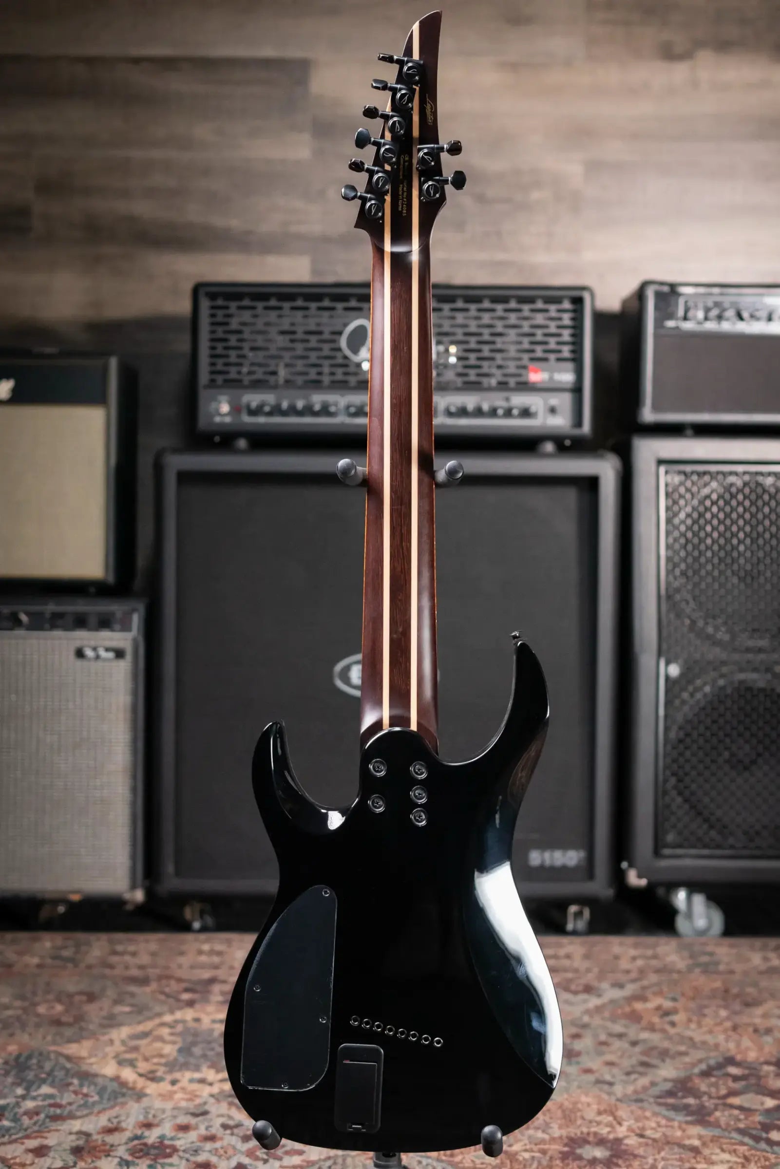 Legator X8F-CL 8-String Multi-Scale Electric Guitar - Coral with Gig Bag - B-Stock