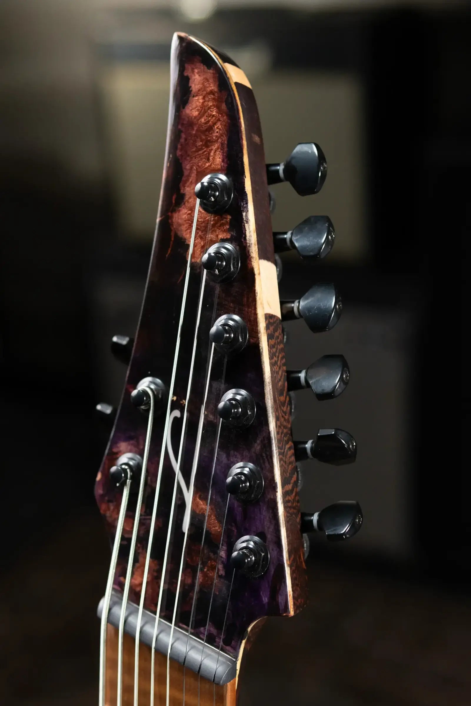 Legator X8F-MG 8-String Multi-Scale Electric Guitar - Magma with Gig Bag