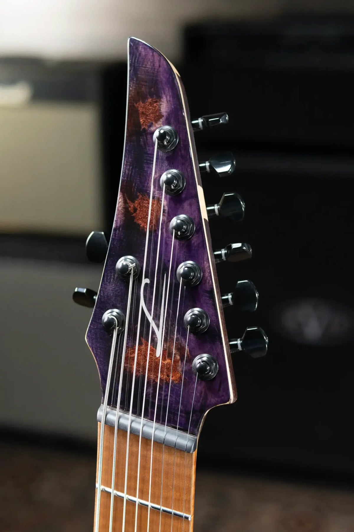Legator X8F-MG 8-String Multi-Scale Electric Guitar - Magma with Gig Bag