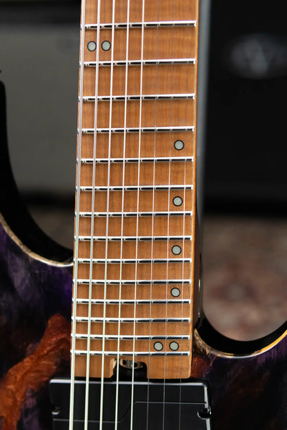 Legator X8F-MG 8-String Multi-Scale Electric Guitar - Magma with Gig Bag