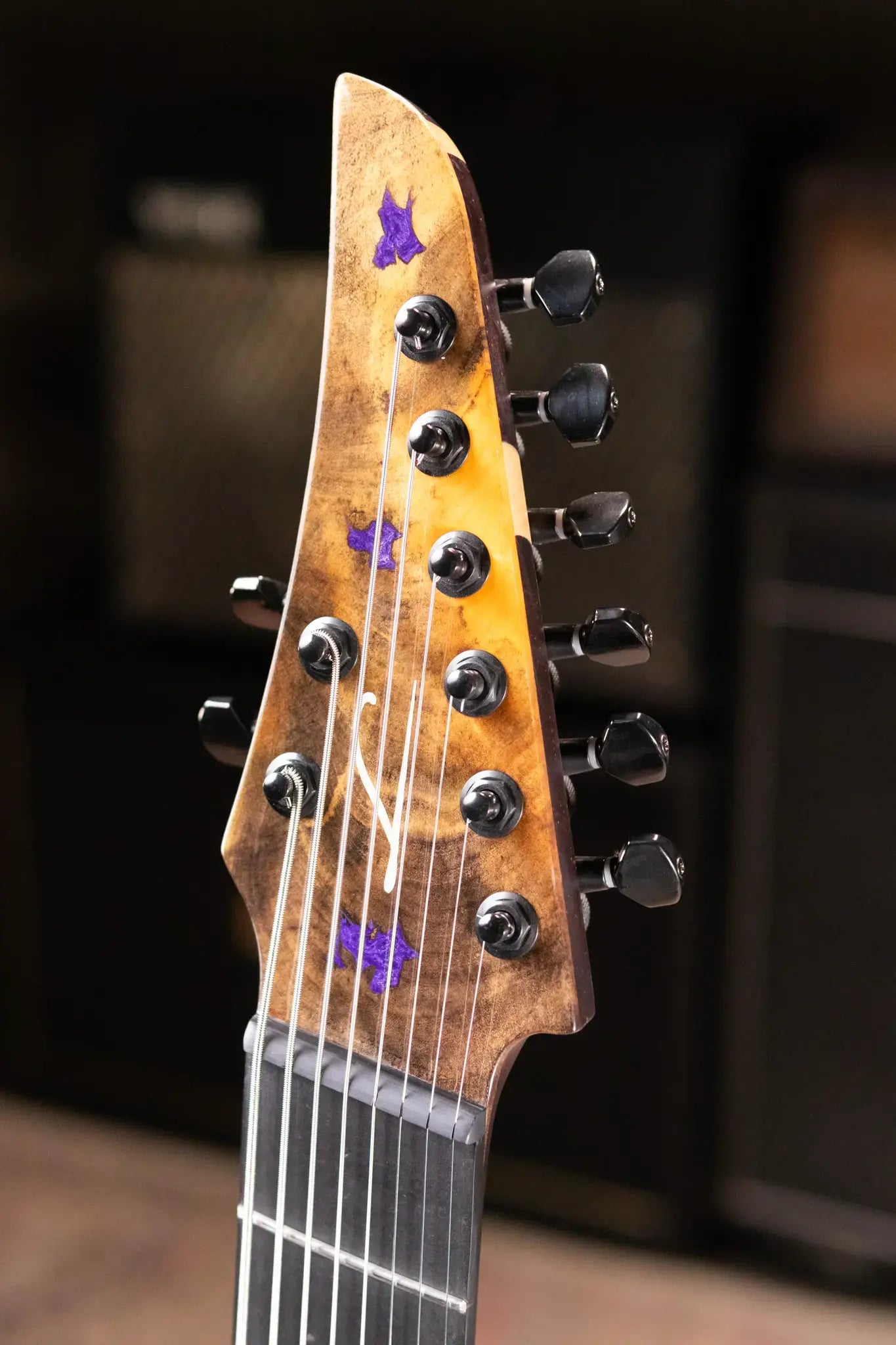 Legator X8F-RP Multi-Scale 8-String Electric Guitar - Royal Purple with Gig Bag