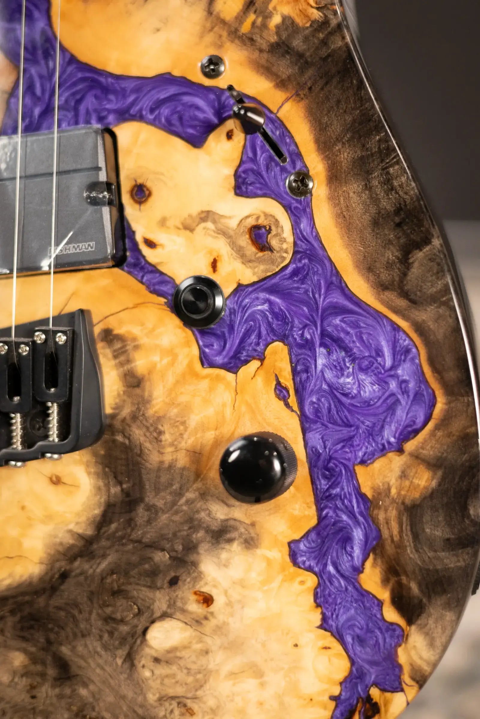 Legator X8F-RP Super Multi-Scale 8-String Electric Guitar - Royal Purple with Gig Bag