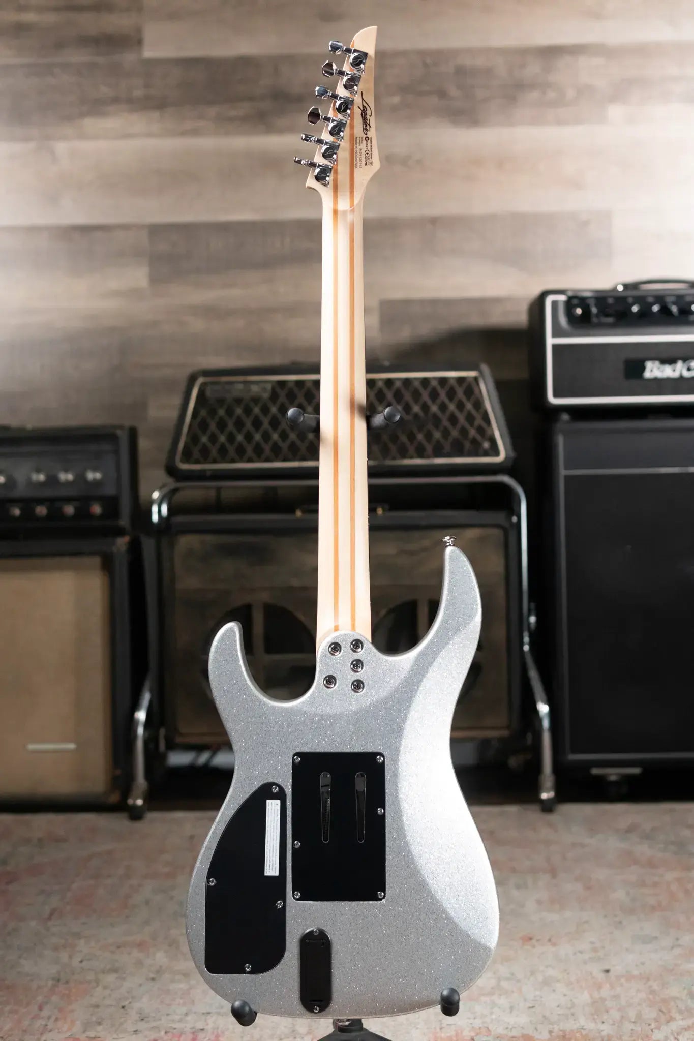 Legator YO6 Electric Guitar Silver Sparkle with Gig Bag 67b38854e28d4