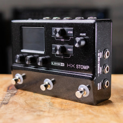 Line 6 HX Stomp Guitar Multi-effects Floor Processor - Black - Used