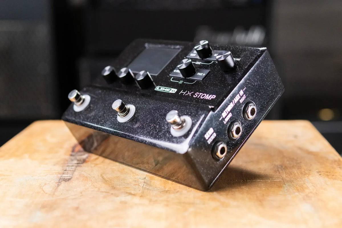 Line 6 HX Stomp Guitar Multi-effects Floor Processor - Black - Used