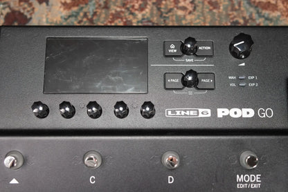 Line 6 POD Go Guitar Effects Processor - Used