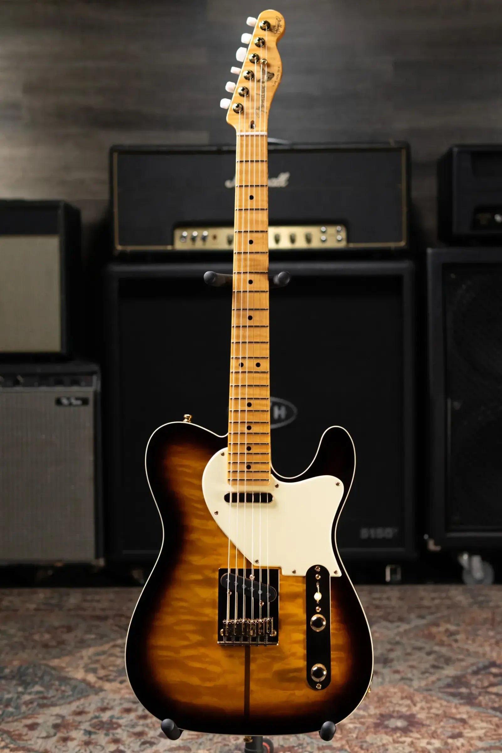 Fender Custom Shop Merle Haggard "Tuff Dog" Telecaster Electric Guitar - 2-Color Sunburst with Hardshell Case