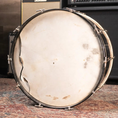 Ludwig 1920's 26"x11" Bass Drum with Original Heads - Black