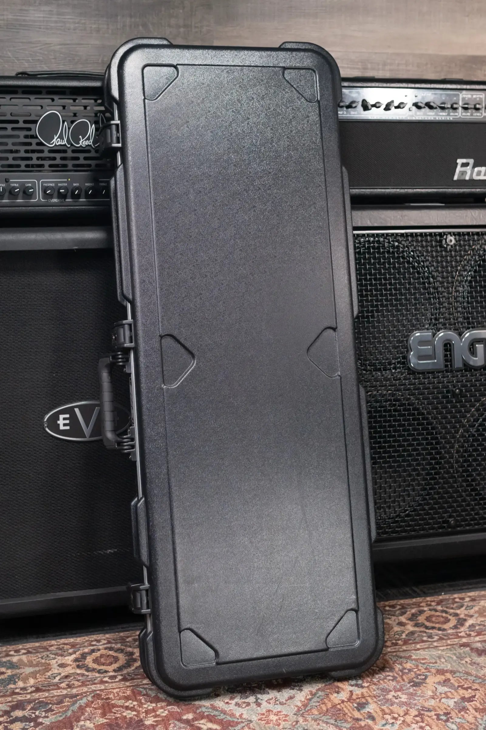 Luxxtone Choppa J Electric Guitar - Seafoam Green over Sonic Blue with Hardshell Case - Used