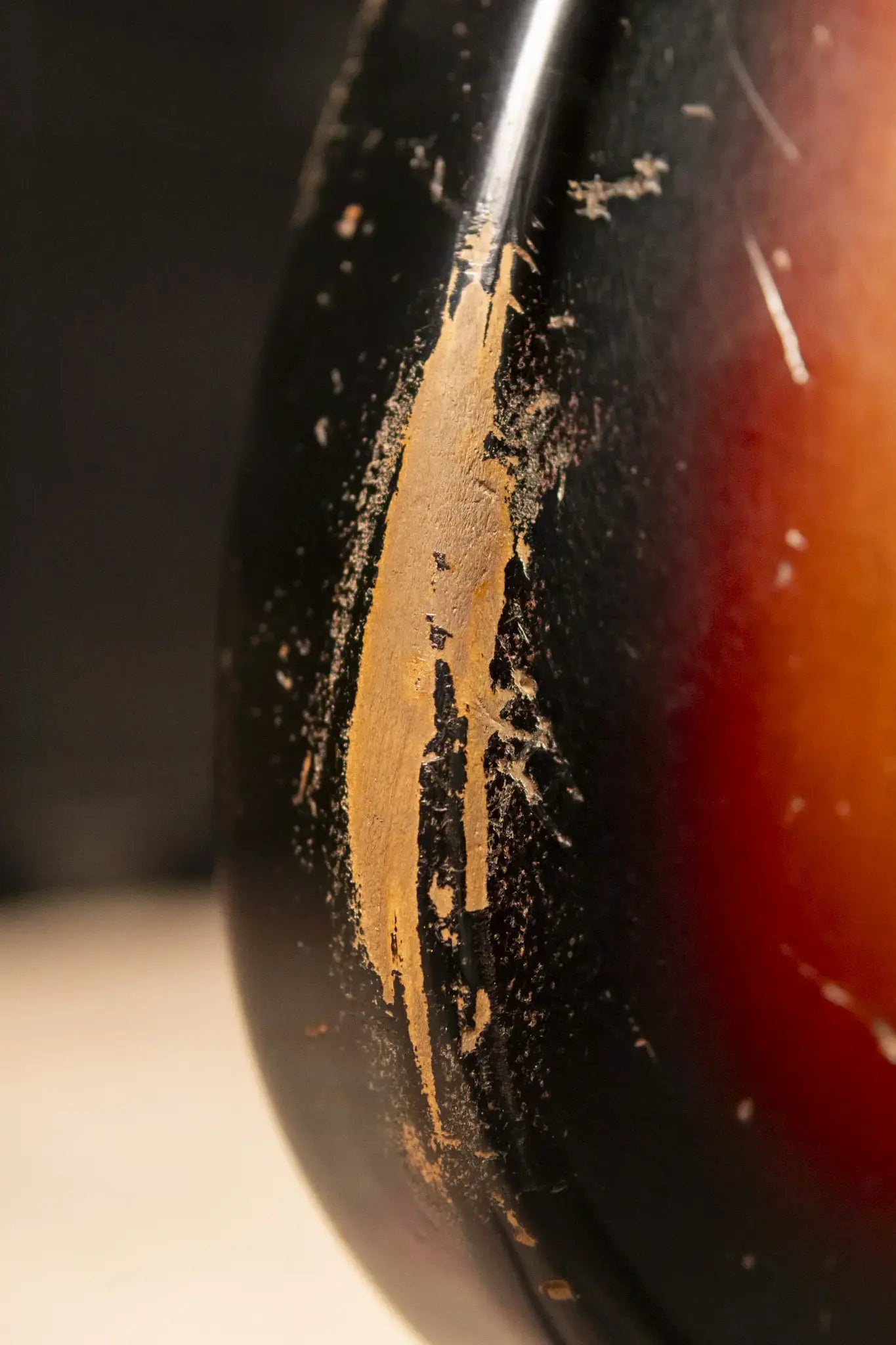 Luxxtone Choppa S HSS Electric Guitar - 3-Tone Sunburst with Hardshell Case